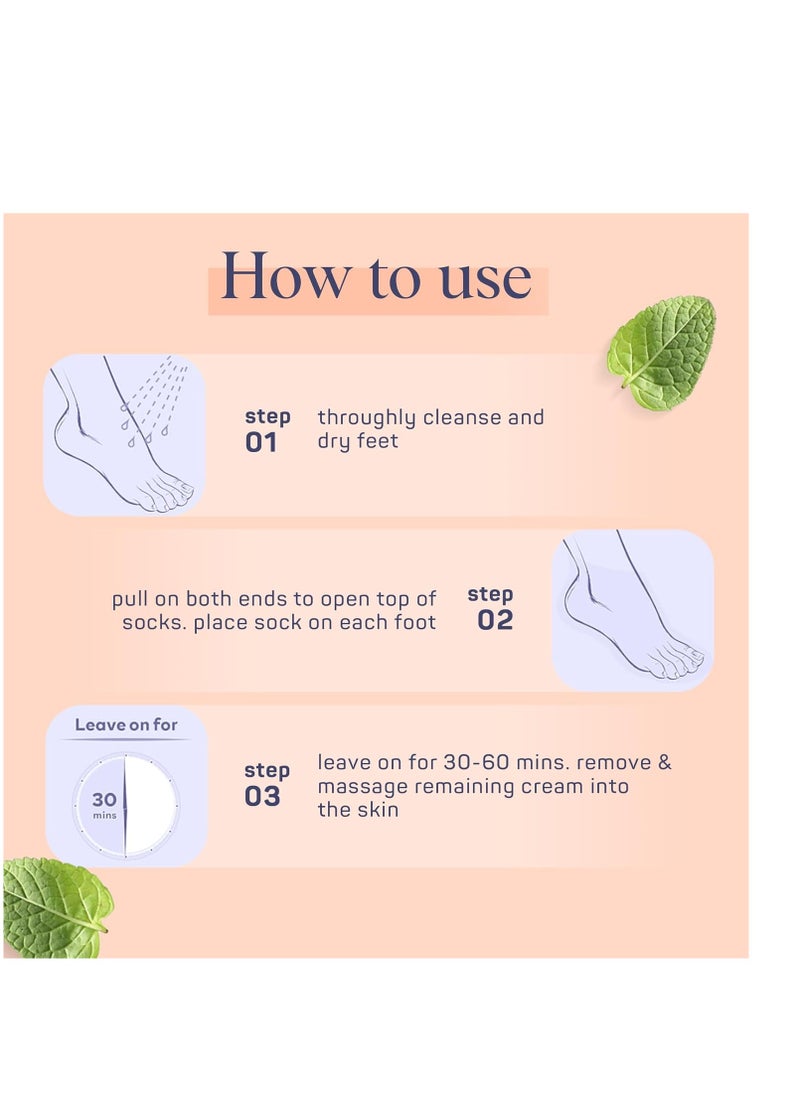 SpaLife Softening Care Foot Sockies (8-Pack) - Spearmint & Tea Tree Oil, Exfoliating Pack for Healthy Feet, Intensive Repair, Callus Remover Sockies, Dry Skin Solution, Moisturizing Foot Treatment - pzsku/Z34981BB5E411D54A36F4Z/45/_/1731320595/c216ad2a-8c44-4317-a24d-14bd42933ab9