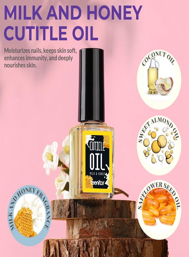 Teenitor 10Pcs Nail Soaking Bowl Kit 2 Soak Off Bowl Nail Soaking Bowl Acetone Proof Soak Off Gel Polish Remover Bowl, Manicure Bowl Cuticle Peeler Scraper Cuticle Oil Nail File and Buffer Nail Brush - Image 3