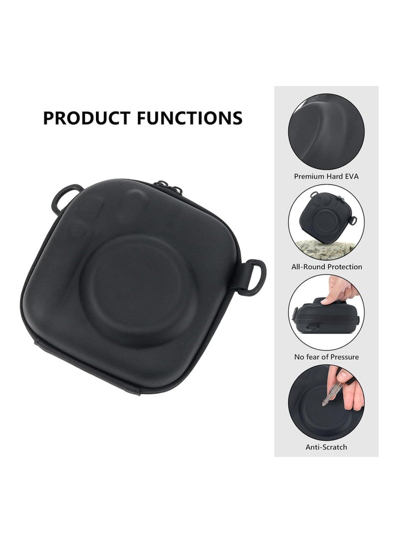 Fujifilm Camera Bag, Instax Mini 99 12 11 9 8 7+ 40 90 25 50 70 Instant Camera, hard case protective case EVA Storage Cover Bag with adjustable shoulder strap - Image 3