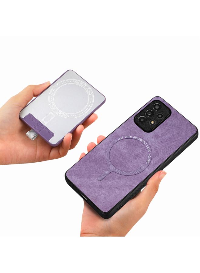 S-TOP Case For Samsung Galaxy M33 5G Retro Splitable Magnetic Card Bag Leather Phone Case - Image 4