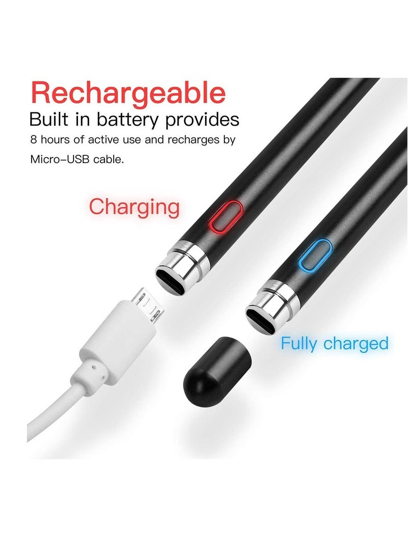 Rock Pow Stylus Pens for Touch Screens 1.45mm High Precision and Sensitivity Point iPad Pencil Fine Point Active Smart Digital Pen for Tablet Work at iOS and Android Touch Screen - Image 3