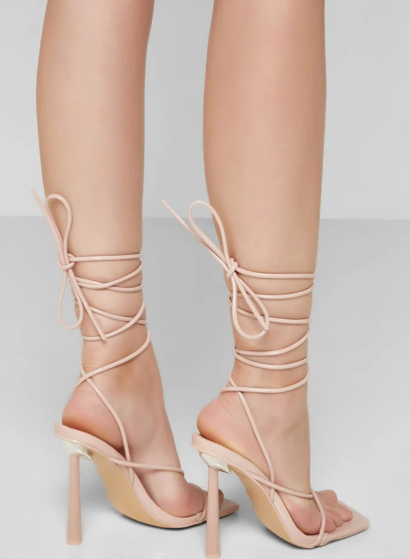 PUBLIC DESIRE Lacey High Heel Sandals