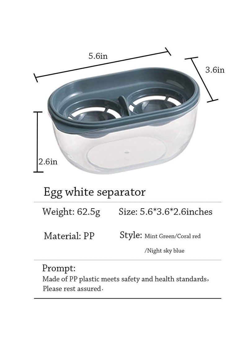 Barakah Egg White Egg Yolk Separator Divider Tool With Storage Box Filter Container Food Grade Kitchen Eggs Baked Dessert Tools - Image 5