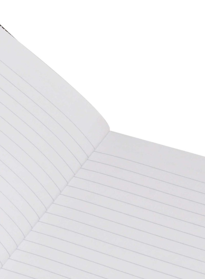 FIS LIGHT Pack of 5  Hard Cover Notebook Single Line, 9X7 Inches (22.86 X 20.32 CM), 100 Sheets -LINB971706 - Image 2