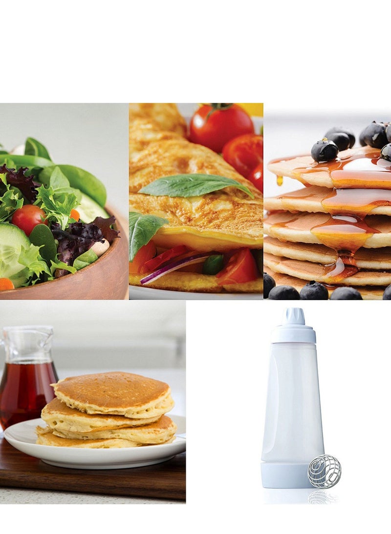 Manual Batter Mixing Bottle Batter Plastic Squeeze Bottle Kitchen Baking Tool - Image 2