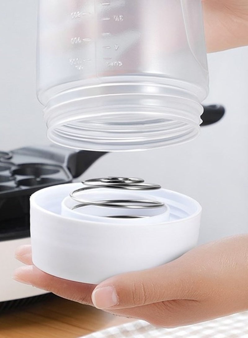 Manual Batter Mixing Bottle Batter Plastic Squeeze Bottle Kitchen Baking Tool - Image 3