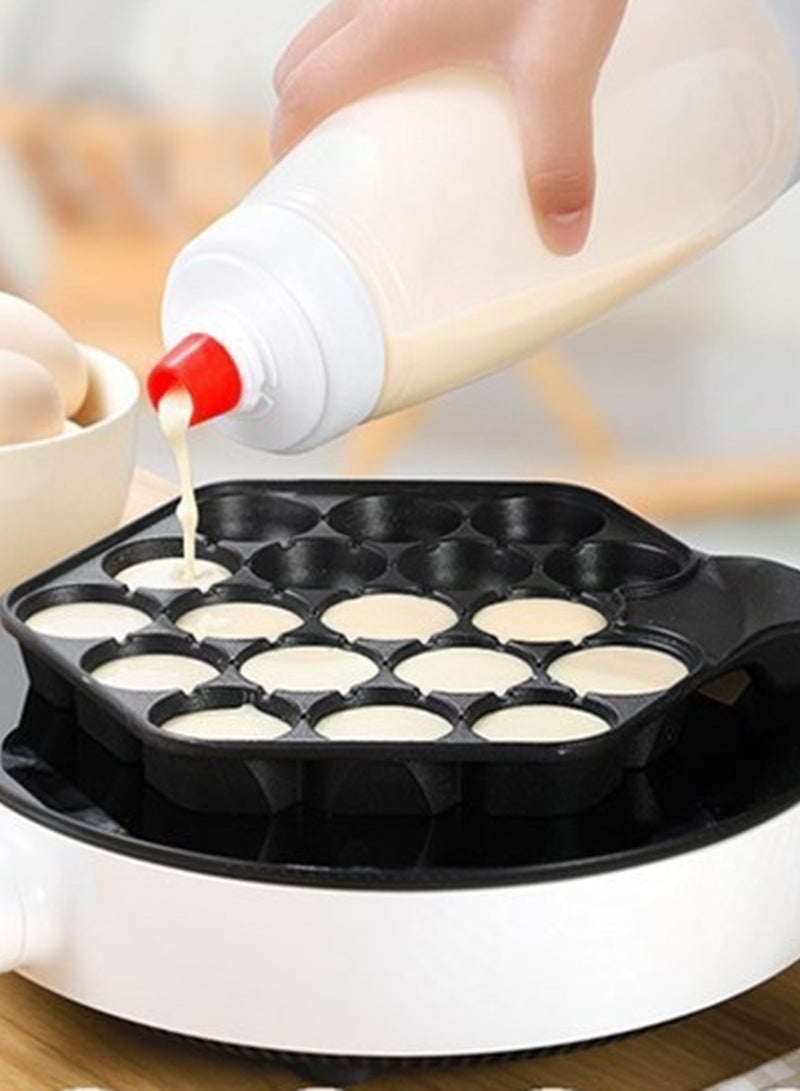 Manual Batter Mixing Bottle Batter Plastic Squeeze Bottle Kitchen Baking Tool - Image 4