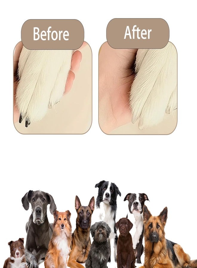 piercing 5Pcs Dog Nail File, Dog Nail Clipper, Dog Nail Grinder Board with Sand Paper Sheets, Quiet Grooming Option for Pets Sensitive to Traditional - Image 4