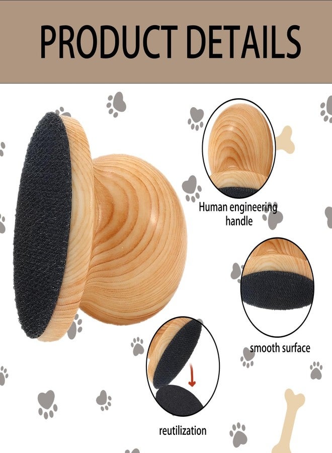 piercing 5Pcs Dog Nail File, Dog Nail Clipper, Dog Nail Grinder Board with Sand Paper Sheets, Quiet Grooming Option for Pets Sensitive to Traditional - Image 2