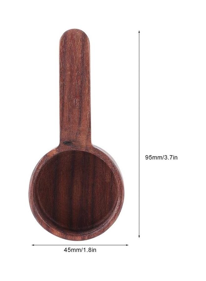 Loquat Wooden Measuring Spoon Brown  - Image 3