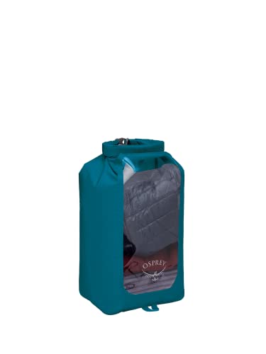 Osprey 20L Waterproof Dry Sack with Window Waterfront Blue - Image 1