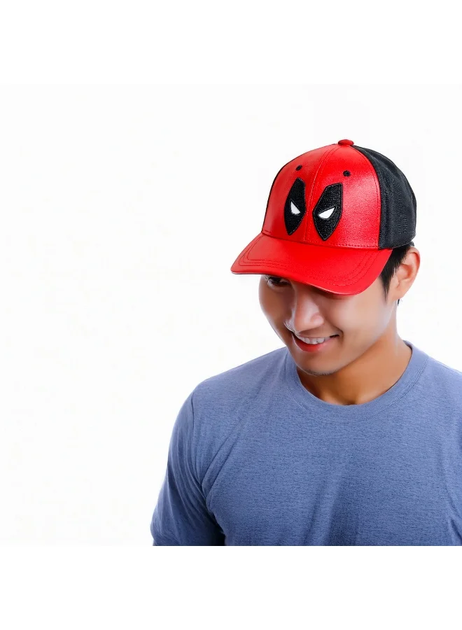 MARVEL red Marvel Deadpool v5 Adult Premium Cap for Men | Best Price UAE