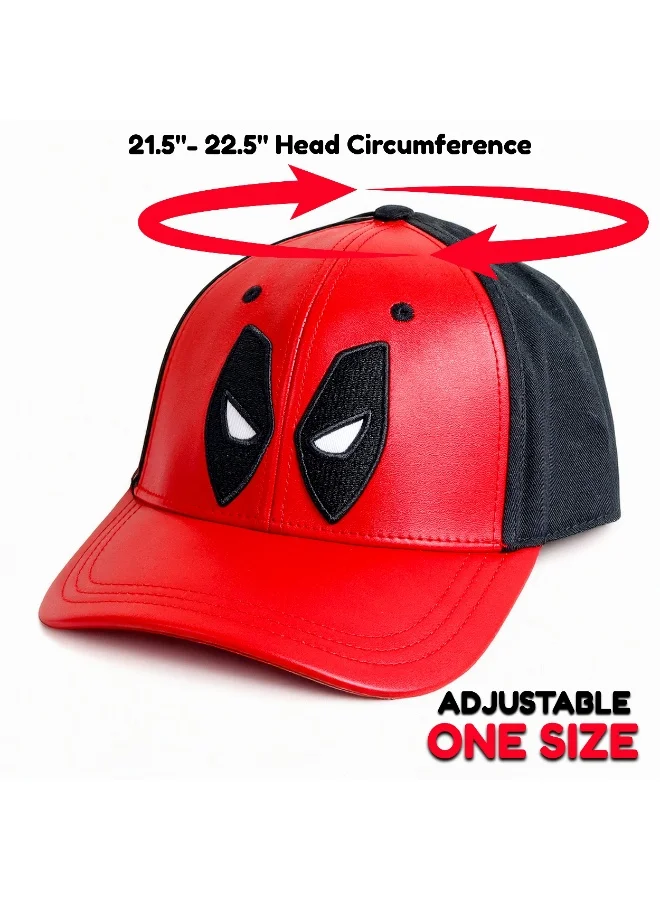 MARVEL red Marvel Deadpool v5 Adult Premium Cap for Men | Best Price UAE