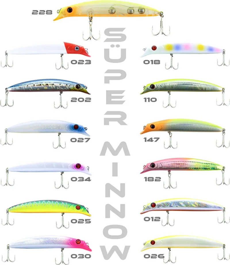 FUJIN Super Minnow 115MM 18GR #110 Tequila Halo