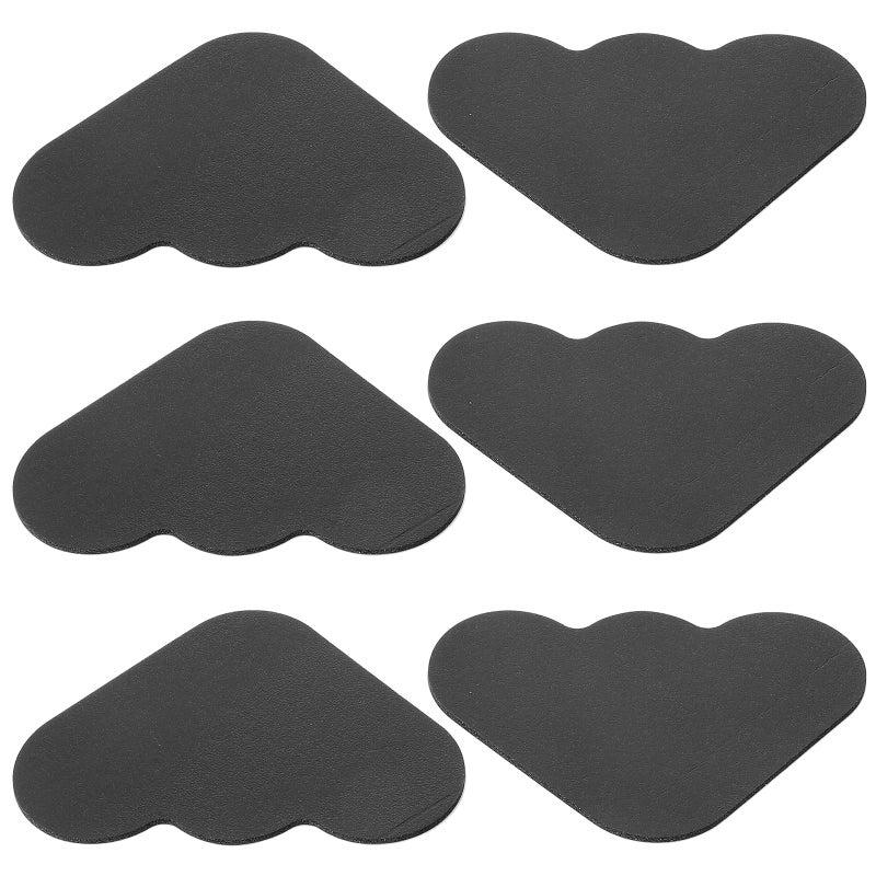 10 Pcs Rug Tapes Rug Stickers Carpet Tape Rug Corner Grippers Reusable For Home Office - Image 1
