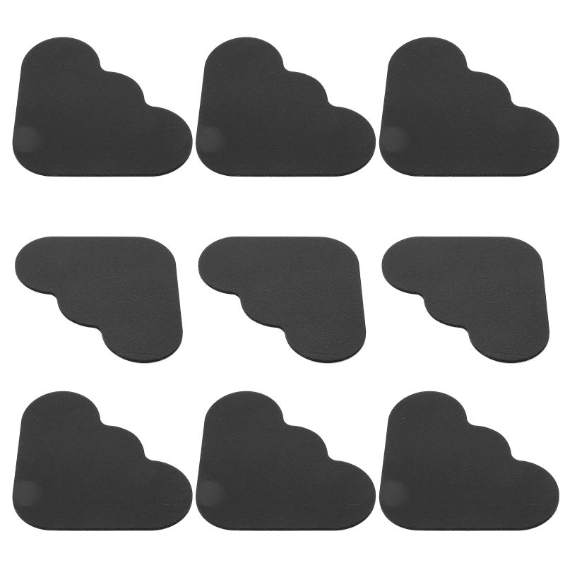 10 Pcs Rug Tapes Rug Stickers Carpet Tape Rug Corner Grippers Reusable For Home Office - Image 4