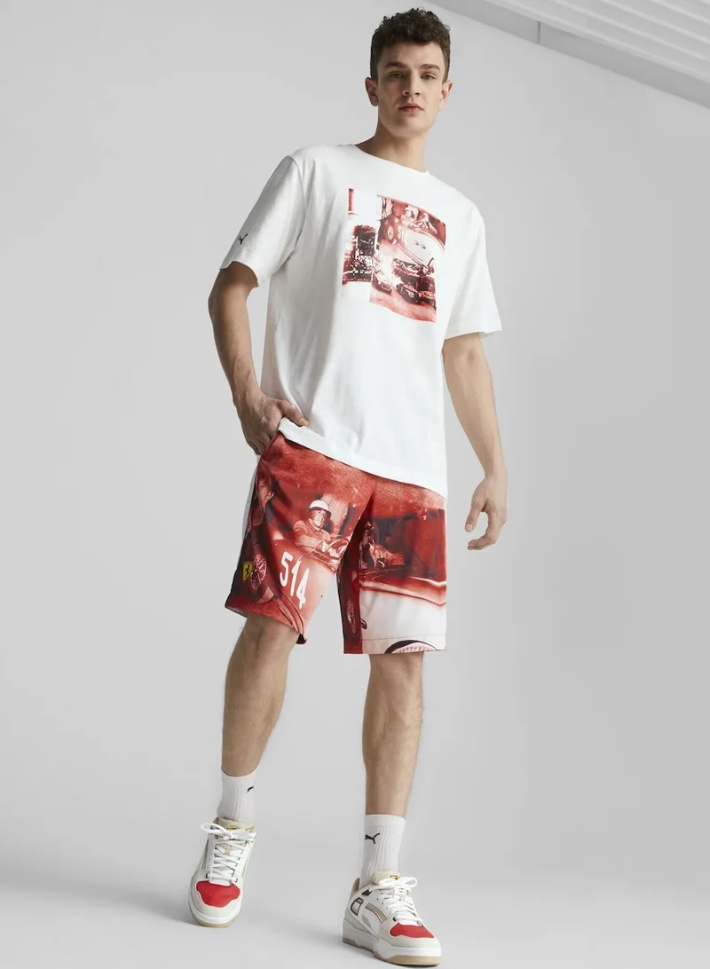 Scuderia Ferrari Scuderia Ferrari Men Regular Fit T-Shirt