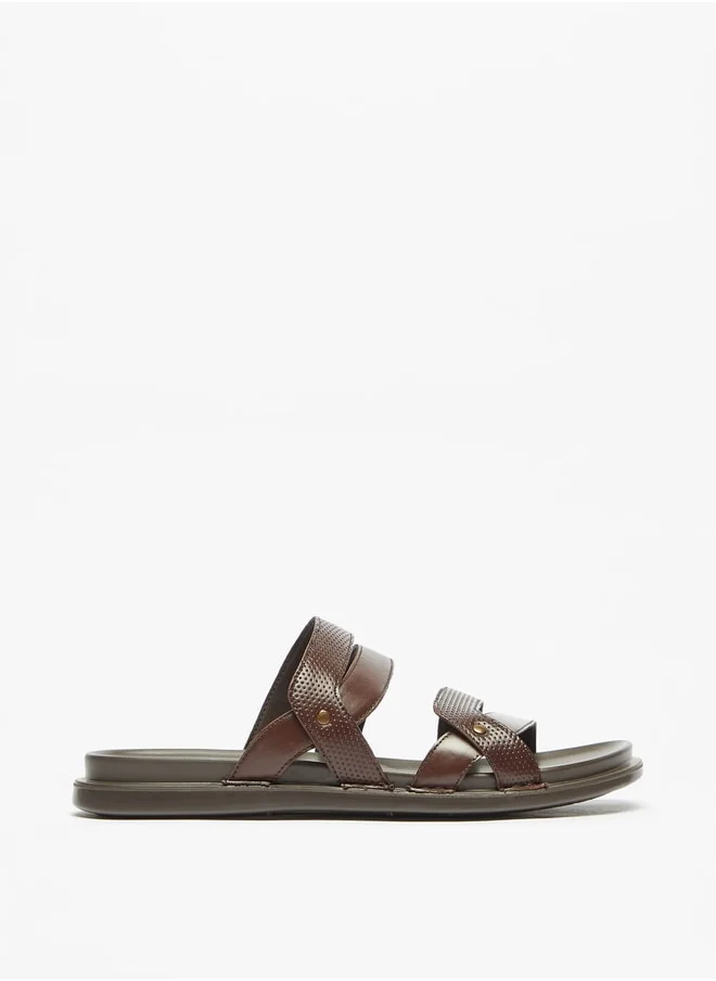 ال بي ال من شو اكسبرس Men Textured Slip-On Arabic Sandals