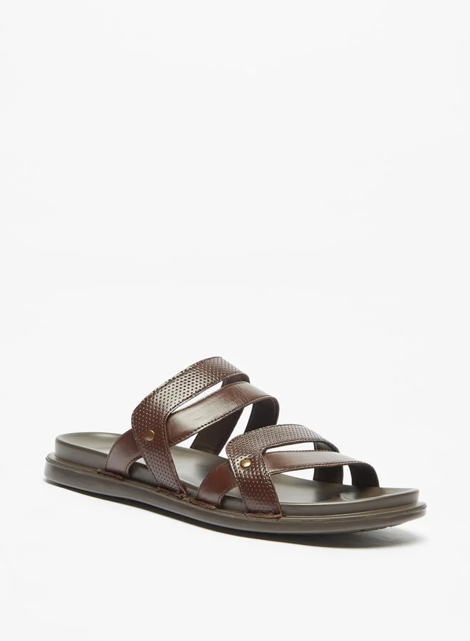 LBL by Shoexpress Men Textured Slip-On Arabic Sandals