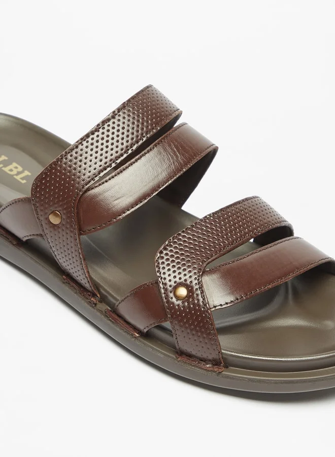 LBL by Shoexpress Men Textured Slip-On Arabic Sandals