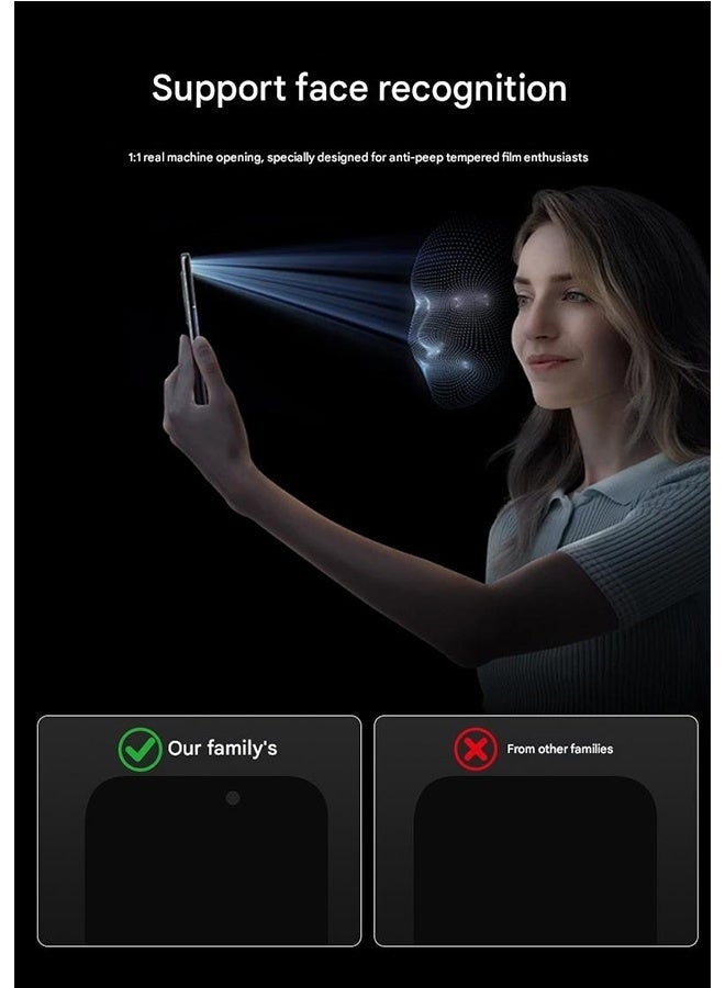 NH Screen Protector for iPhone 17 Pro Max - 9H Tempered Glass, Full Coverage Anti-Scratch & Shockproof, HD Clear, Anti-Fingerprint & Bubble-Free, Face ID Compatible - Image 5