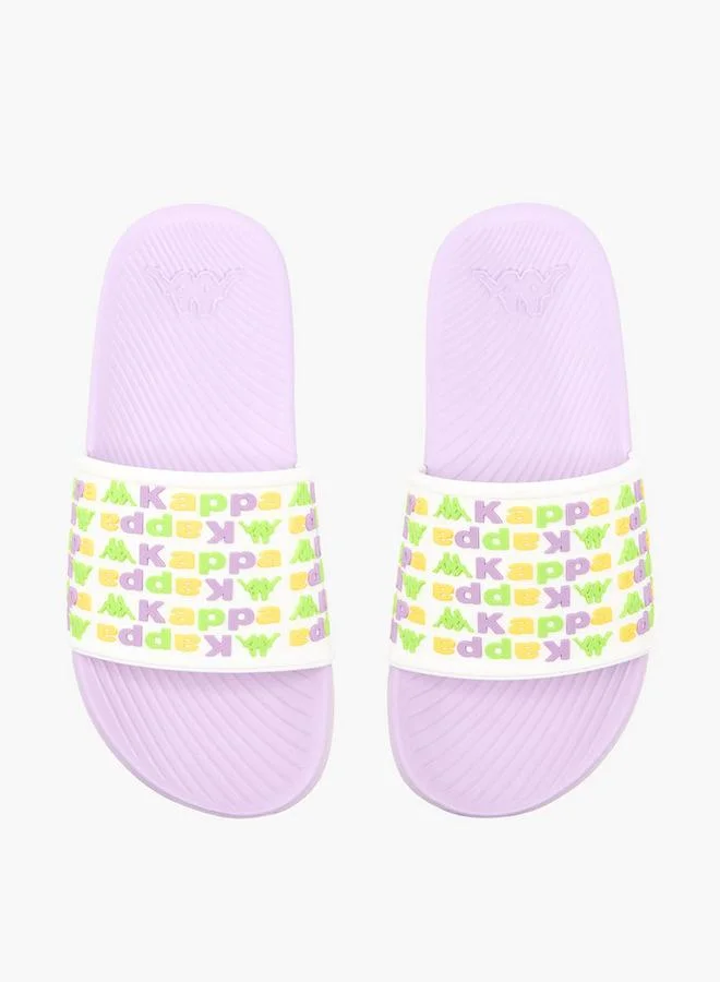 كابا Girls Logo Embossed Slides