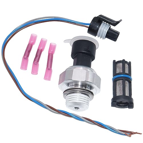 KEJSTED Engine Oil Pressure Sensor Switch Sending Unit with Screen Filter and Plug D1846A Compatible with Chevrolet Chevy Silverado GMC Sierra Cadillac Escalade Buick Lacrosse 0308 48 53L 60L 62L - Image 1