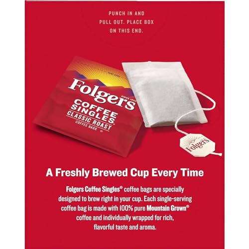 Folgers Coffee Singles (19 per box) - Image 5