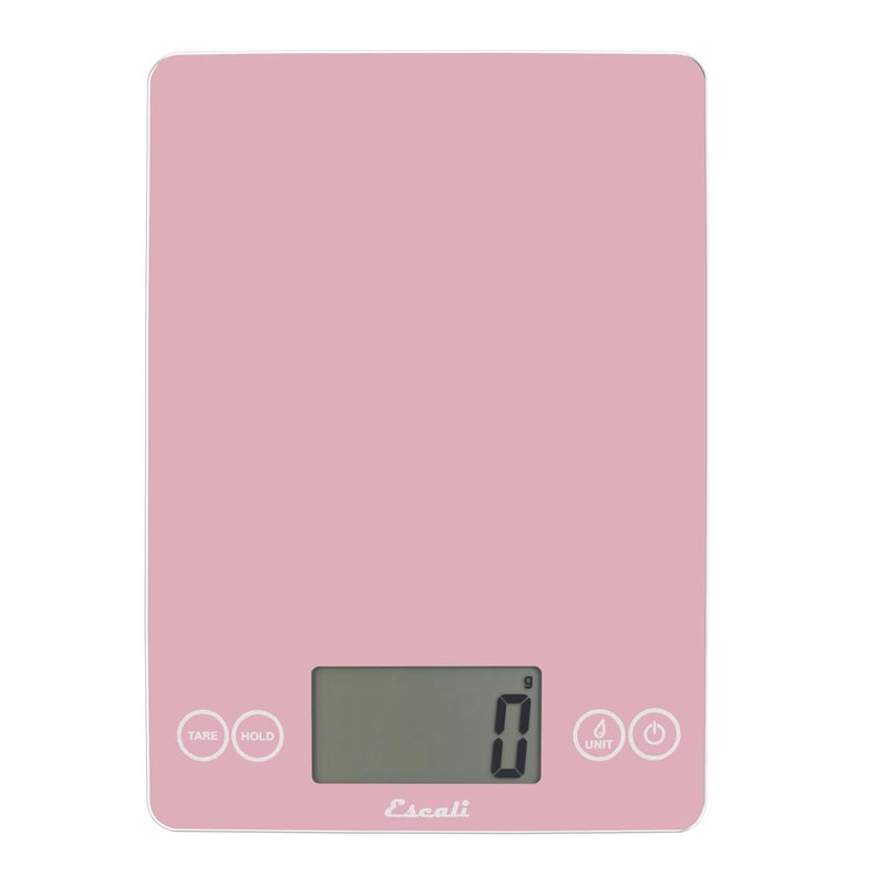 Escali Arti Classic Digital Coffee Scale Espresso Scale and Countertop Food Scale, 15-Pound Capacity, Pink - Image 1