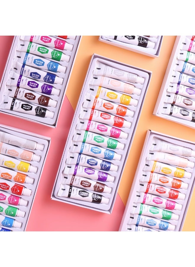 كيب سمايلنج ألوان أكريليك 12 لون × 6 مل – جودة عالية للرسم والأعمال الفنية - Image 5