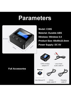 KASTWAVE Bluetooth Transmitter, 2-in-1 Bluetooth Transmitter Receiver, Bluetooth 5.0 Audio Adapter, Support 3.5mm RCA TF Card for TV PC Speaker Headset Car  - Image 5