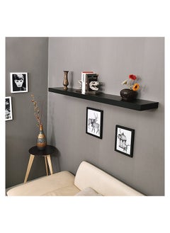 Feelings FLOATING WALL SHELF 60CM BLACK SIZE : 60x19.5x3.8cm  - Image 1