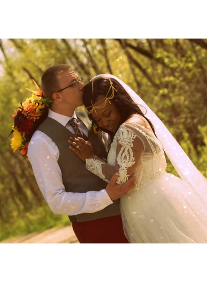 Denifery Gold Rhinestone Wedding Bridal Prom Bohemian Boho Grecian Head Chain Hair Jewelry Head Piece Bollywood Bride Glamorous - Image 3