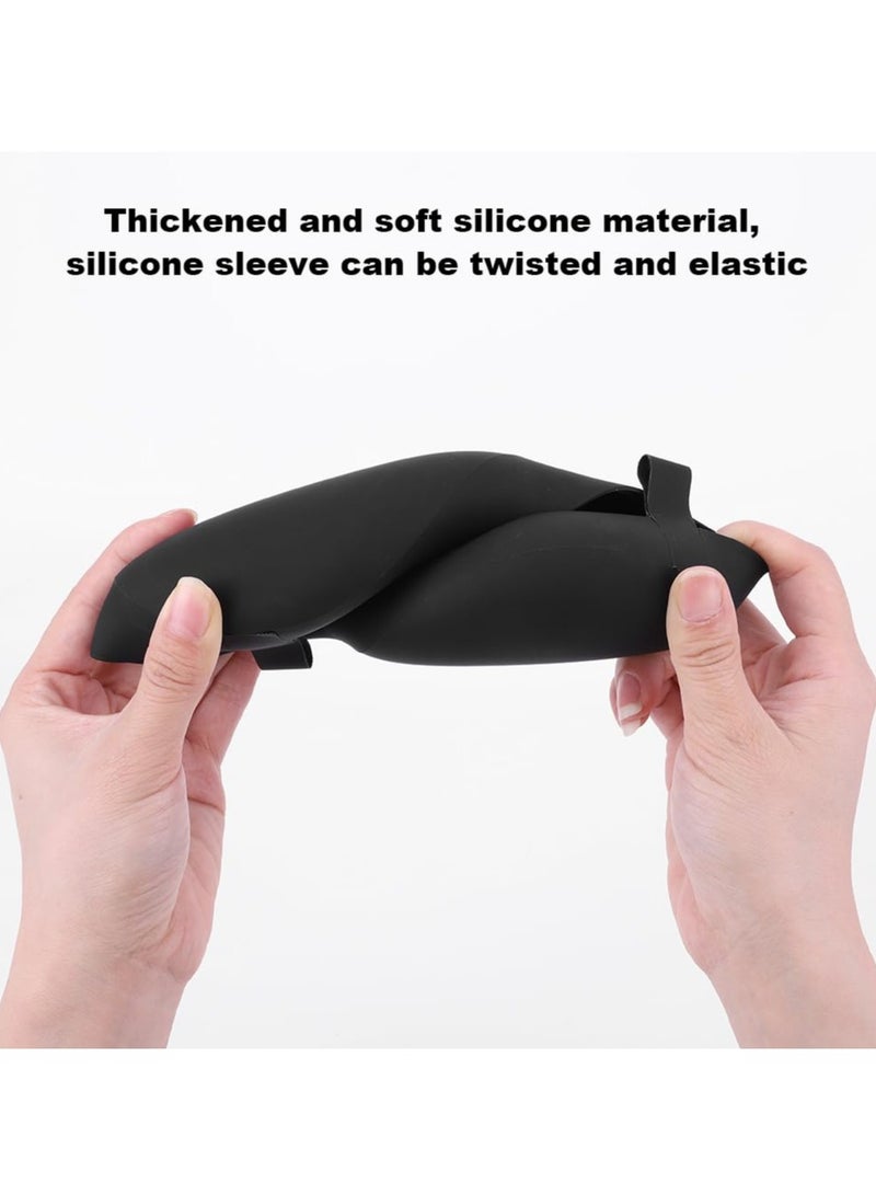 Vision Pro Silicone Cover, Protective Case for Apple Vision Pro 2024, Slim, Shockproof, Anti-Scratch, Dustproof, Black Screen Cover for VR Headset, Essential Accessories - Image 3