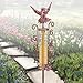 APSOONSELL APSOONSELL Rain Gauge Outdoor - 6" Capacity Rain Gauges with Metal Stake, Copper Rain Gauge Large Numbers Easy to Read  - Image 2