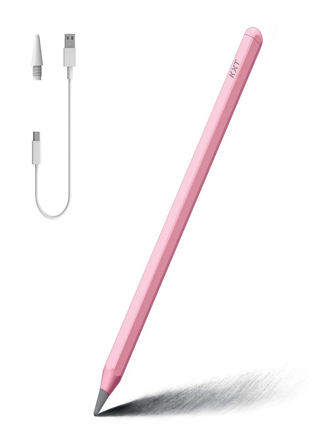 KXT Tilt Sensitivity Palm Rejection Stylus Pen for Apple iPad(2018 and After) 6/7/8/9/10th Generation/ipad Pro 11 / Pro 12.9 inch/Air 3 4 5 6/Mini 5&6, Precise Writing Drawing Digital iPad Pencil - Image 1