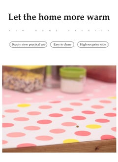 DUNISO 4 Rolls Shelf Liner, Kitchen Drawer Pad, Non Slip Non Stick Drawer Pad, Anti Fouling And Moisture Proof,  Easy To Cut，Suitable For Shelves, Refrigerators, Cabinets And Tables, 30 * 300cm  - Image 2