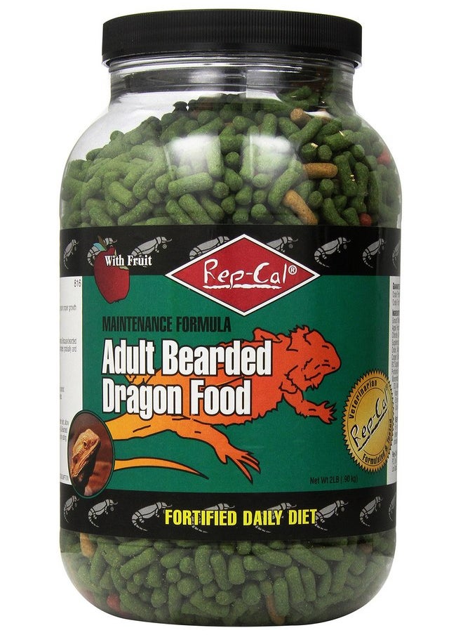 Rep-Cal Rep-Cal Srp00816 Adult Bearded Dragon Pet Food, 2-Pound  - Image 1