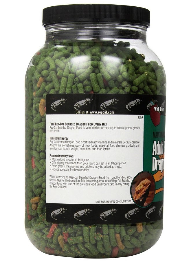 Rep-Cal Rep-Cal Srp00816 Adult Bearded Dragon Pet Food, 2-Pound  - Image 2