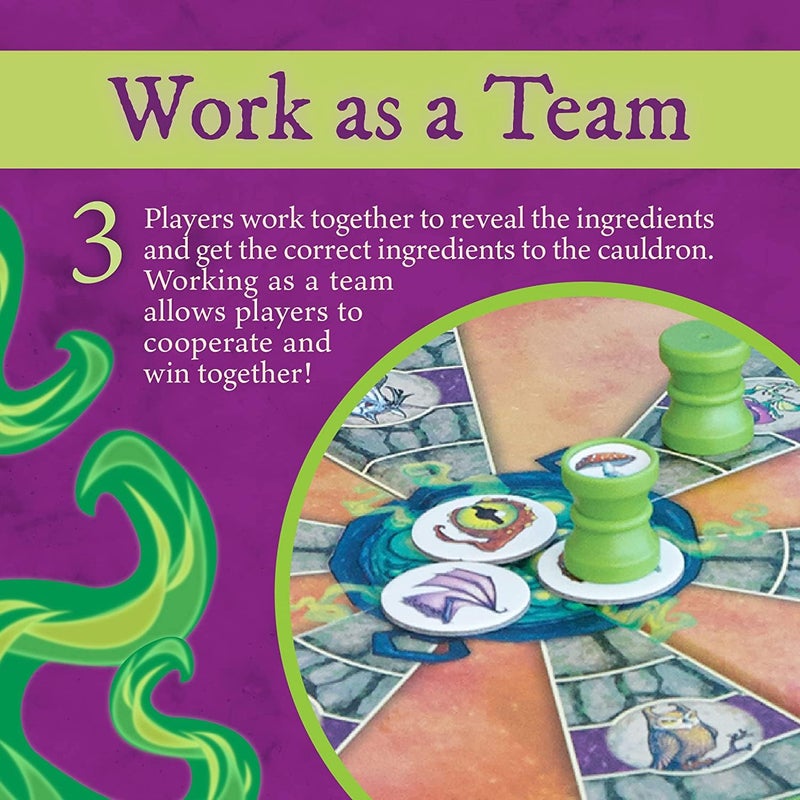 Peaceable Kingdom Cauldron Quest Cooperative Potions and Spells Game for Kids - Image 4