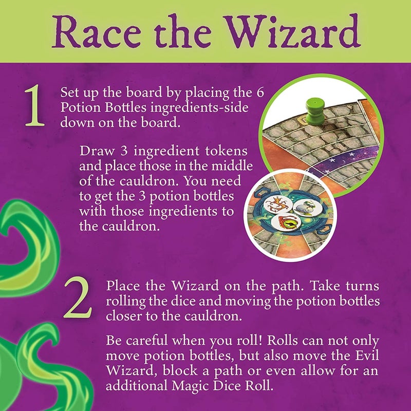 Peaceable Kingdom Cauldron Quest Cooperative Potions and Spells Game for Kids - Image 3