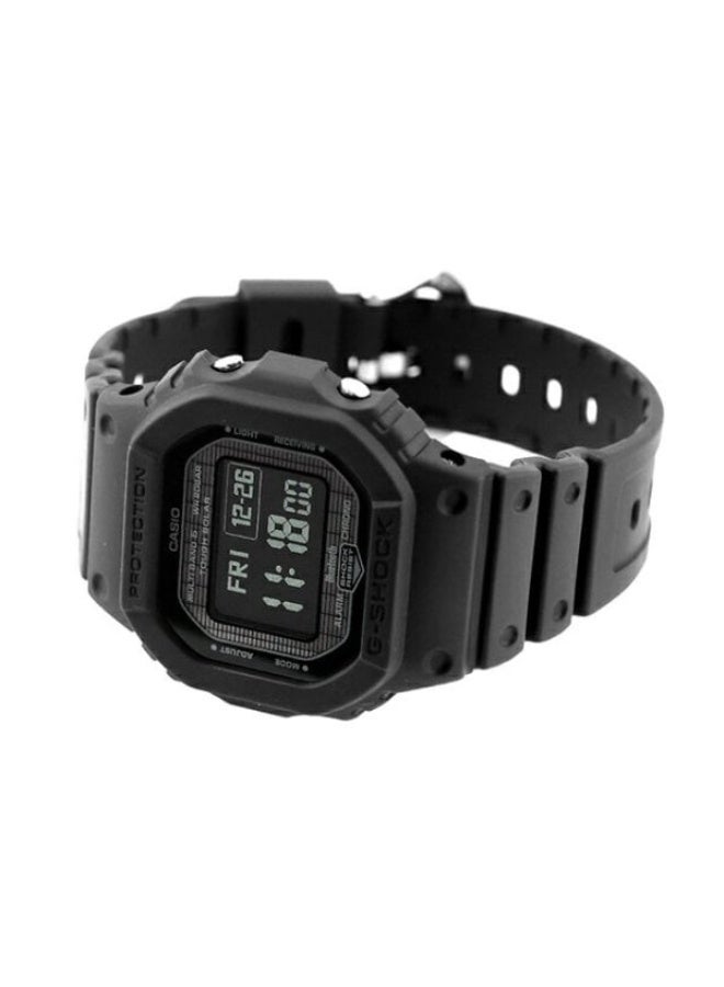 كاسيو ساعة كاسيو مزودة براديو وشاشة LCD وبلوتوث تعمل بالطاقة الشمسية GW-BX5600-1A1 - Image 3