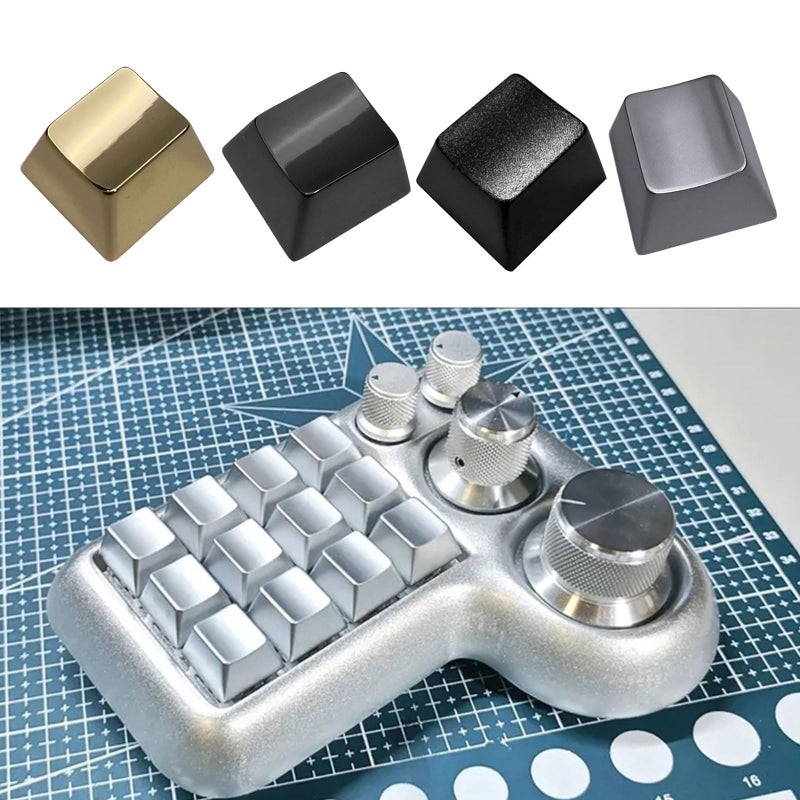 Matte Black Metal Keycap For Mechanical Keyboards Aesthetic Modification Replacement ESC Profile - Image 5