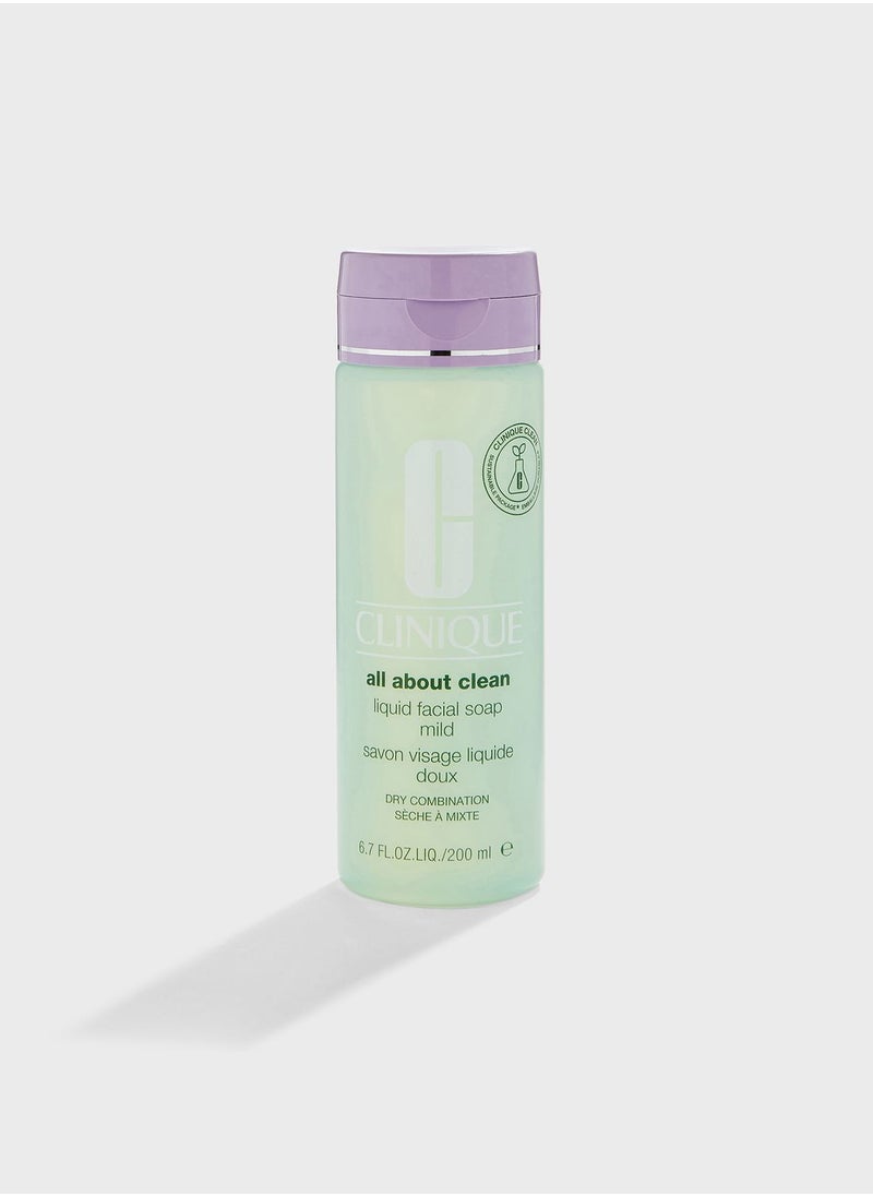 CLINIQUE - Mild Liquid Face Wash 200ml - Image 1
