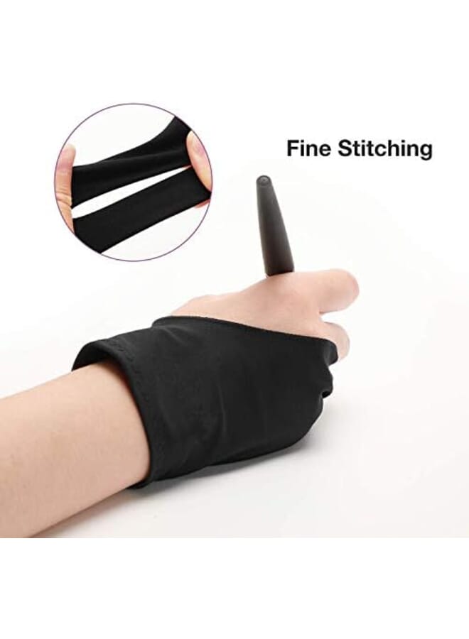 Artist Glove For Drawing Tablet 1 Pcs Of Free Size Good For Right Hand Or Left Hand  - Image 2