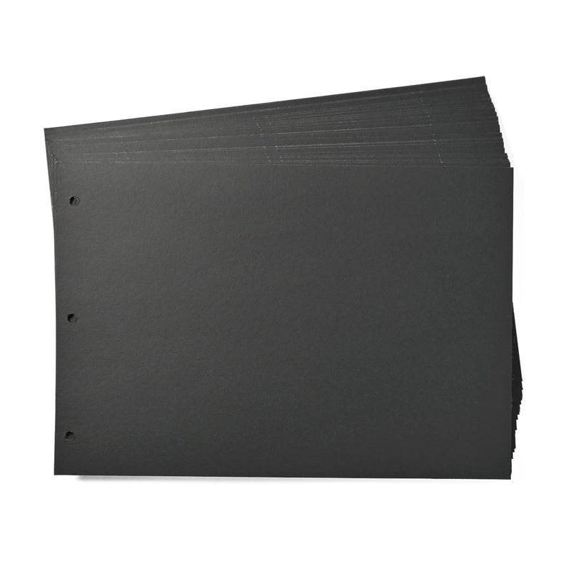 Photo Album Refill Pages for Giiffu DIY Scrapbook Photo 826x122inch Album 20 Sheets  40 Pages