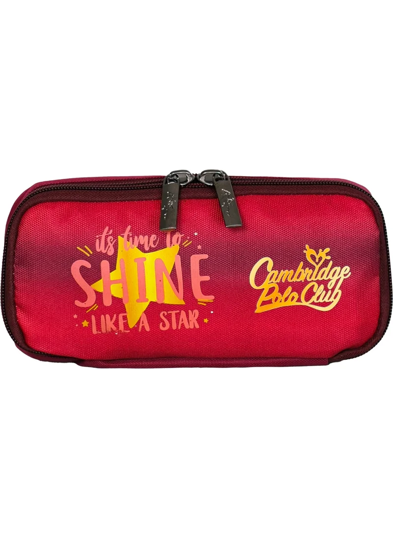 Cambridge Polo Club Star Unisex Kids Single Compartment Pencil Bag