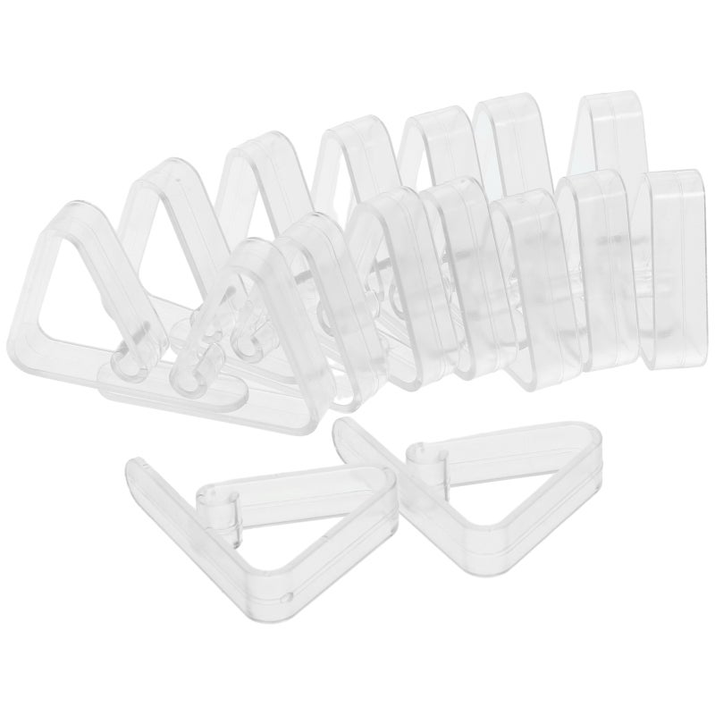 32 Pcs Transparent Tablecloth Clips Table Cloth Clips Windproof Table Cover Holder Clamps - Image 3