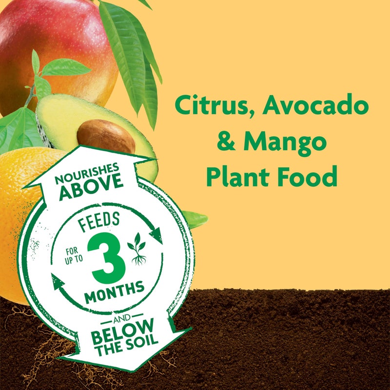 Miracle-Gro Shake 'N Feed Continuous Release Citrus, Avocado & Mango Plant Food, 4.5 lb. - Image 2
