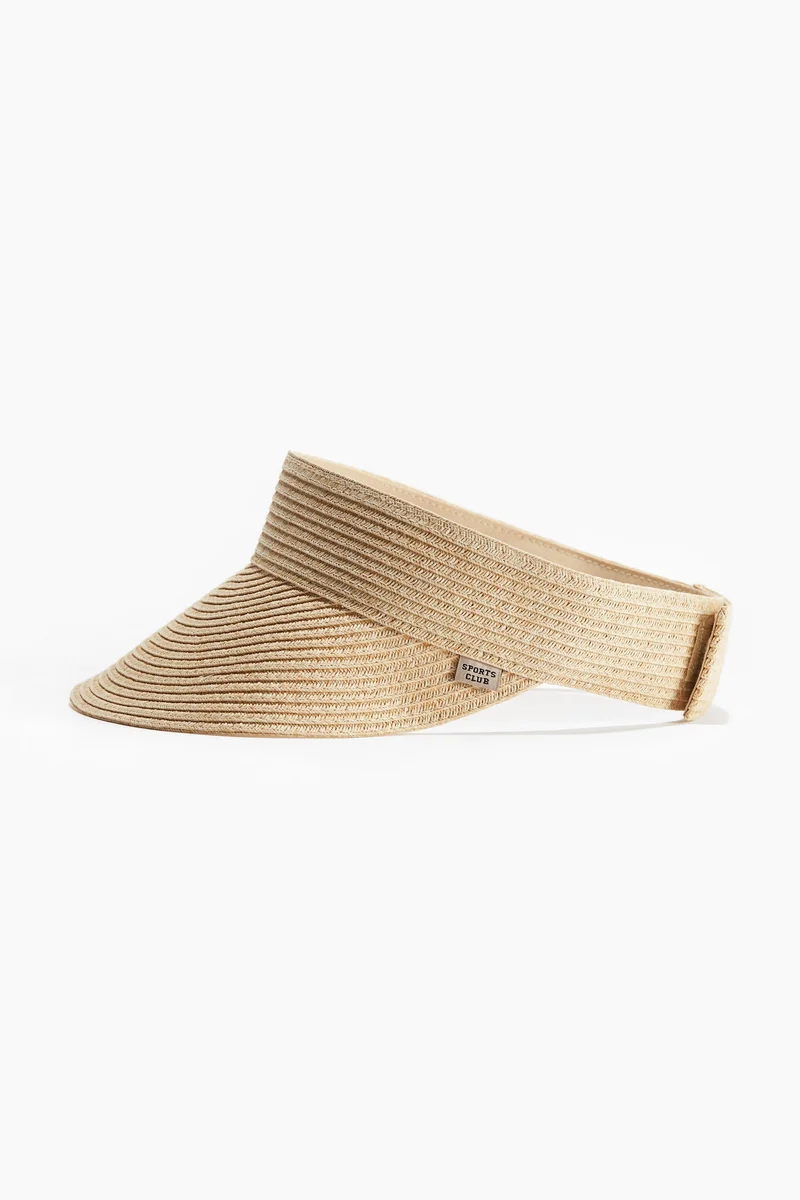 H&M Straw sun visor